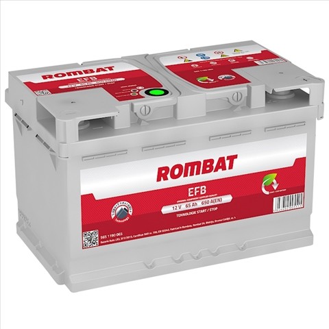 5651190065ROM Baterie ROMBAT Efb Start-Stop 65ah 650A ROMBAT 