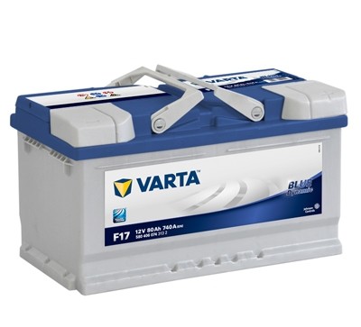 5804060743132 Baterie VARTA 12v 80ah 740A Blue Dynamic F17 VARTA 