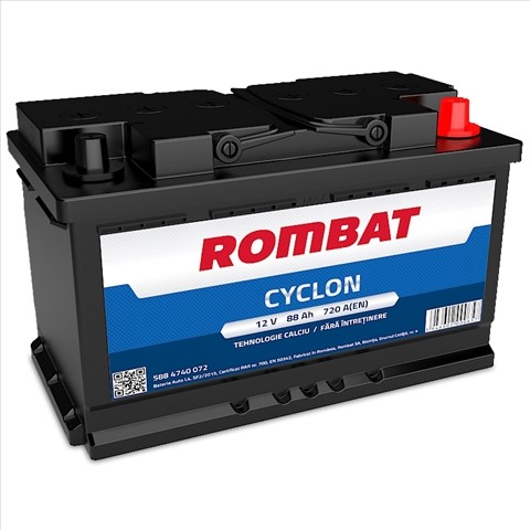 5884740072ROM Baterie ROMBAT Cyclon 88ah 720A ROMBAT 