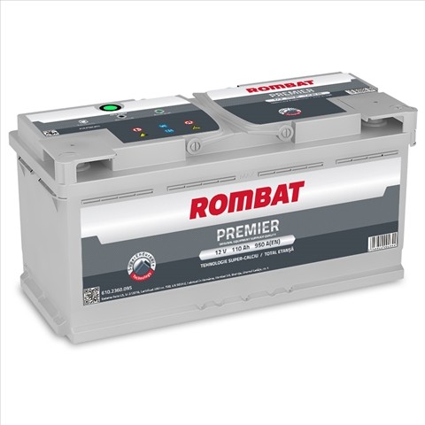 6102360095ROM Baterie ROMBAT Premier 110ah 950A ROMBAT 