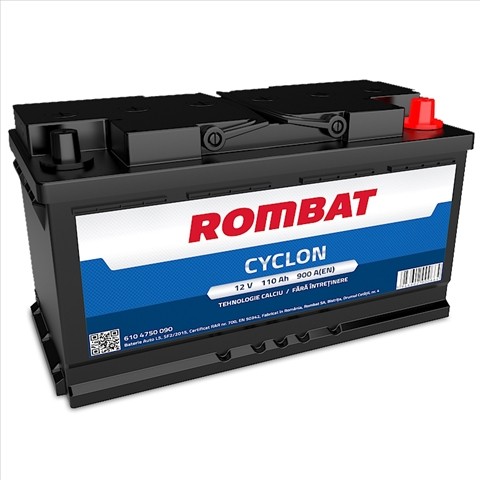 6104750090ROM Baterie ROMBAT Cyclon 110ah 900A ROMBAT 
