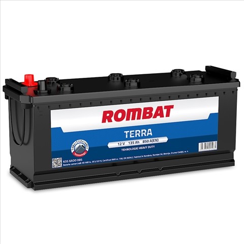 6356AD3085ROM Baterie ROMBAT Terra 135ah 850A ROMBAT 