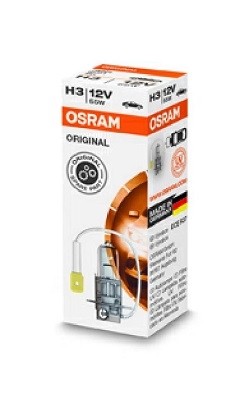 64151 Bec Osram Original H3 12V 55W PK22s OSRAM 