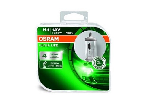 64193ULT-HCB Set 2 Becuri OSRAM H4 12v55/60w Ultralife OSRAM 
