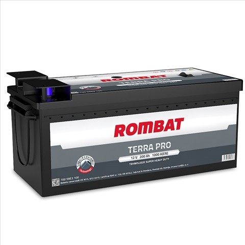 70059E3100ROM Baterie ROMBAT Terra Pro 200ah 1000A ROMBAT 