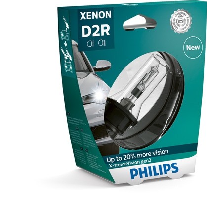 85126XV2S1 Bec Xenon PHILIPS D2R 85v35w Xtreme Vision -Gen II- PHILIPS 