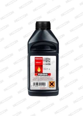 FBX050 Lichid de frana Ferodo DOT4 500ml FERODO 