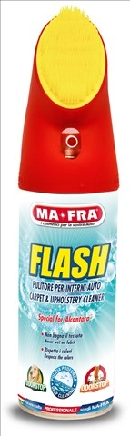 H0486MA Spray Curatat Tapiterie Textila Flash Cu Perie 400ML MA-FRA 