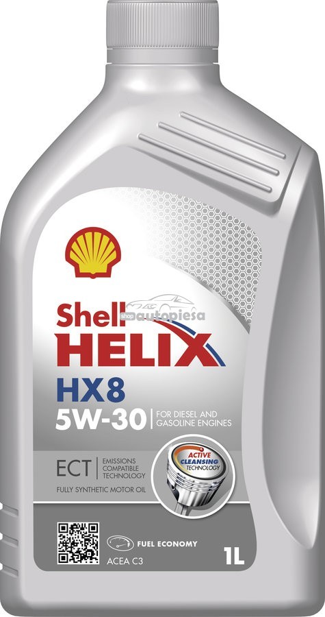 550048140 Ulei motor Shell Helix HX8 Ect C3 5W30  1L SHELL 