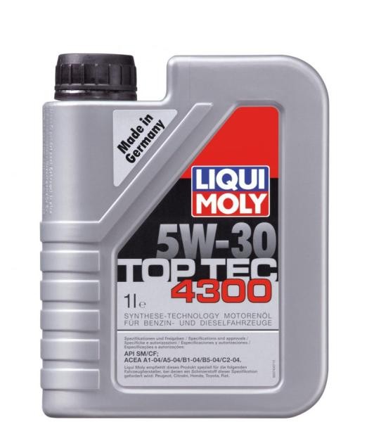 2323 Ulei motor Liqui Moly Top Tec 4300 5W30 (3740) (2323) 1L LIQUI MOLY 
