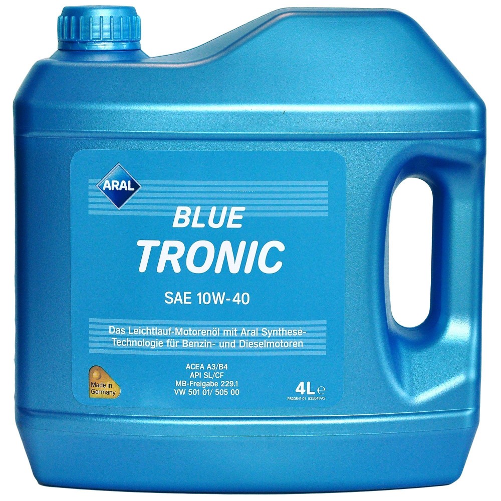 BLUE3X4L Ulei motor ARAL 10W40 Blue Tronic 4L ARAL 