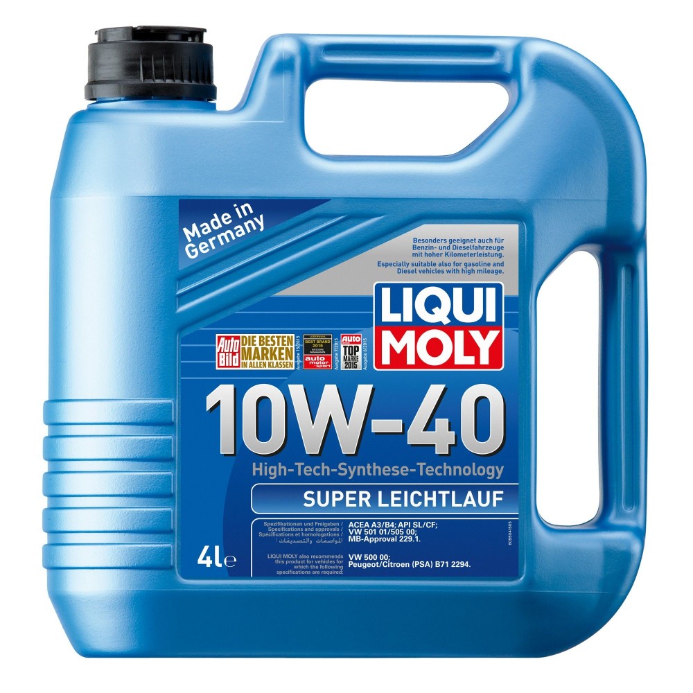 9504 Ulei motor Liqui Moly Super Leichtlauf 10W40 (2625) (9504) 4L LIQUI MOLY 
