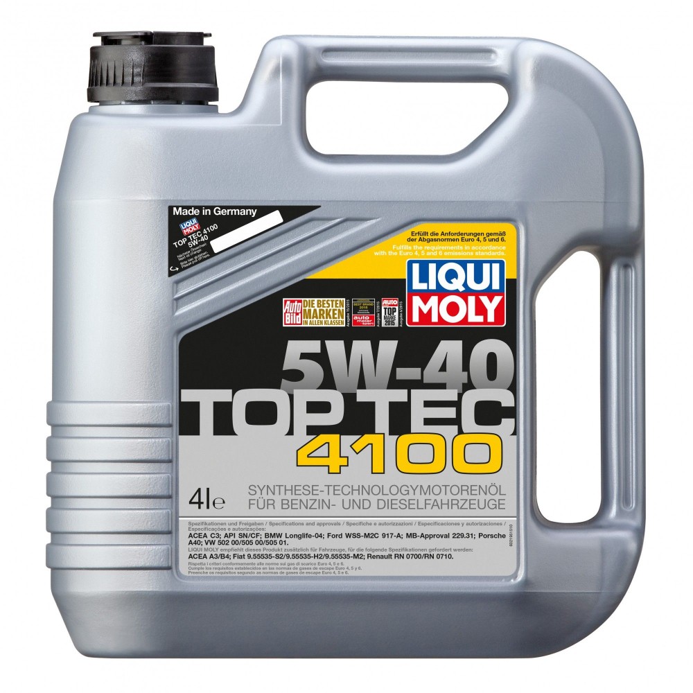 2195 Ulei motor Liqui Moly Top Tec 4100 5W40 (2195 ) 4L LIQUI MOLY 