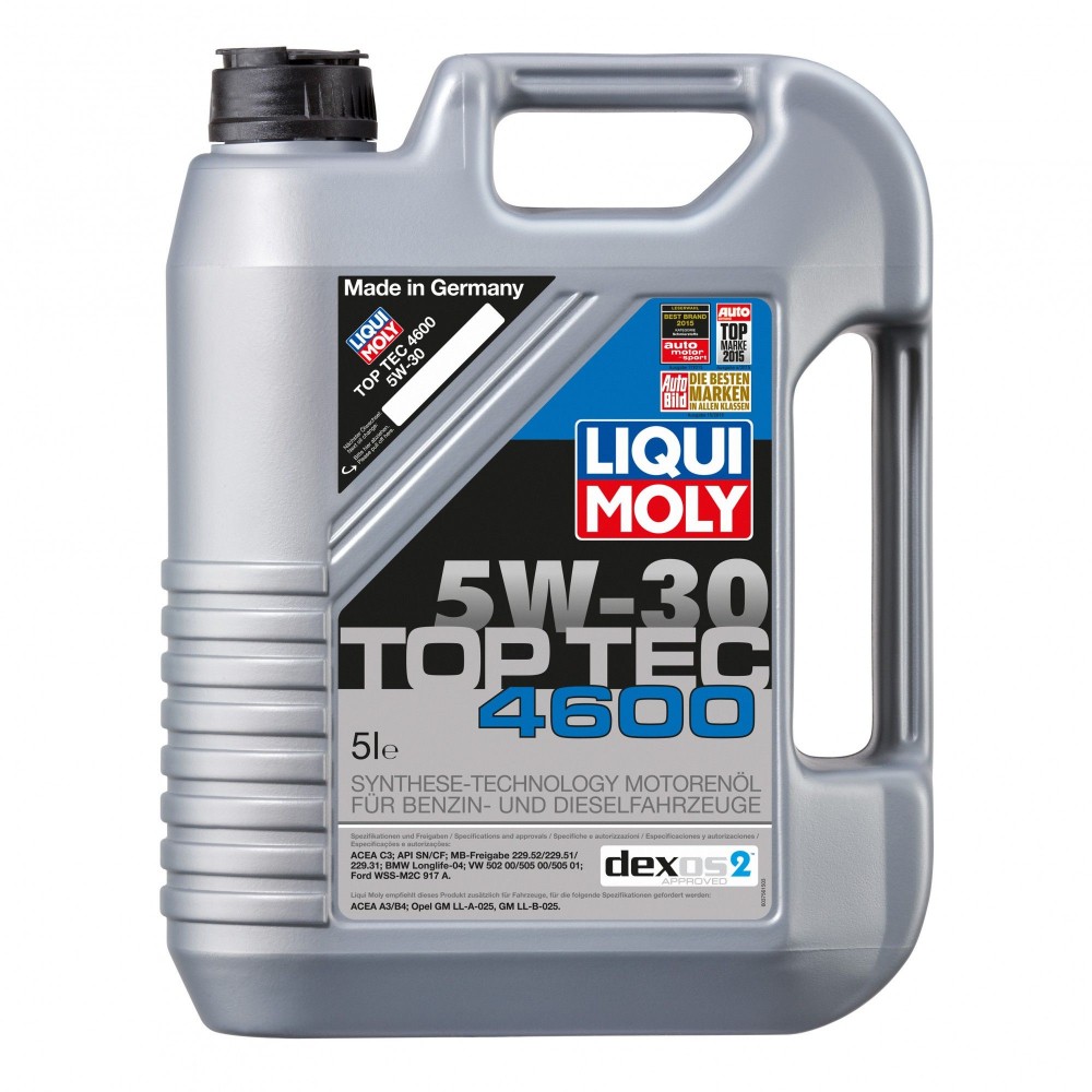 2316 Ulei motor LIQUI MOLY 5W30 4600 Top Tec 5L LIQUI MOLY 