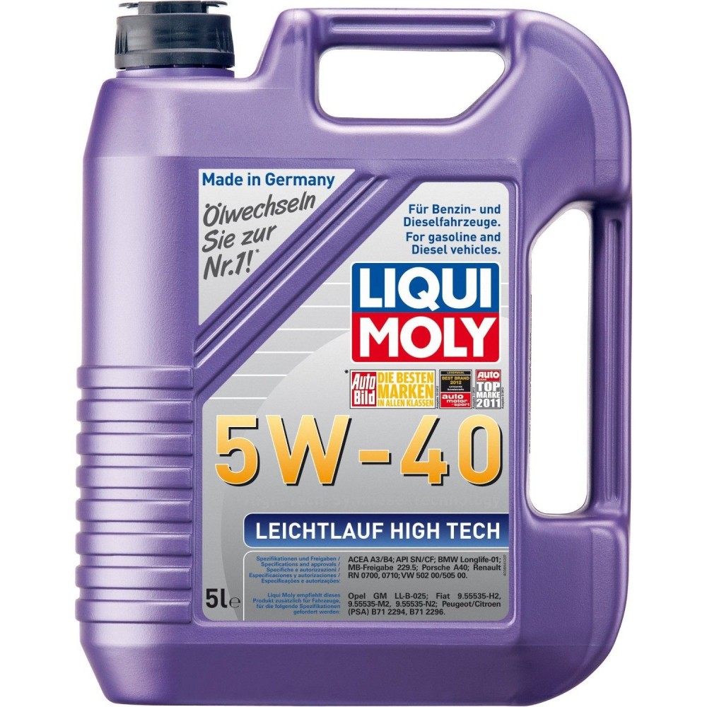 2328 Ulei motor Liqui Moly Leichtlauf High Tech 5W40 (3864) (2328) 5L LIQUI MOLY 
