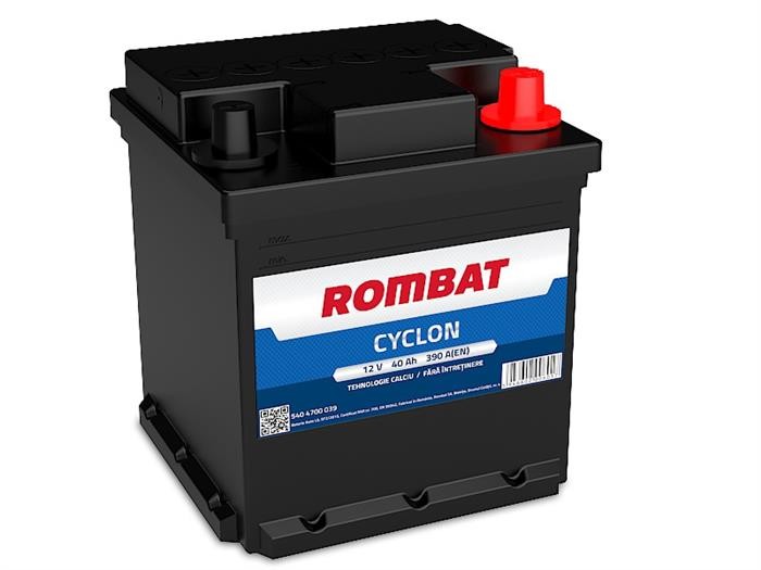 5404700039ROM Baterie ROMBAT Cyclon 40ah 390A ROMBAT 