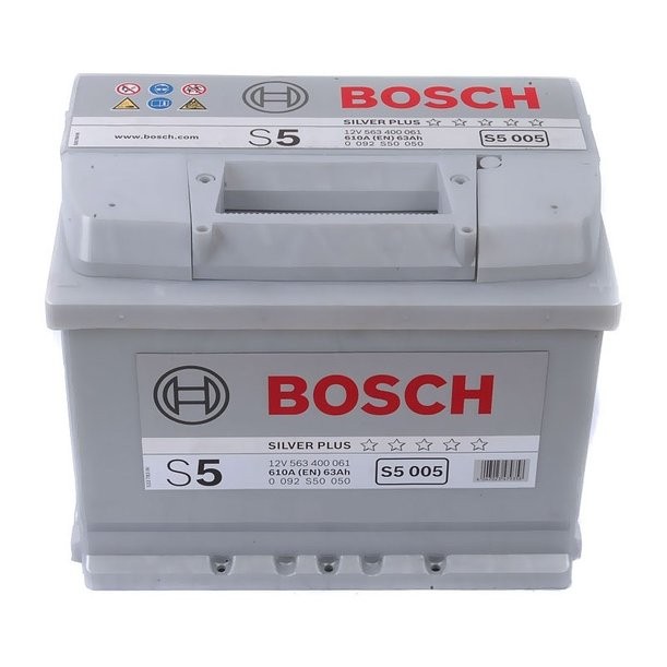 0 092 PP0 050 Baterie BOSCH S5 12v 63ah 610A BOSCH 