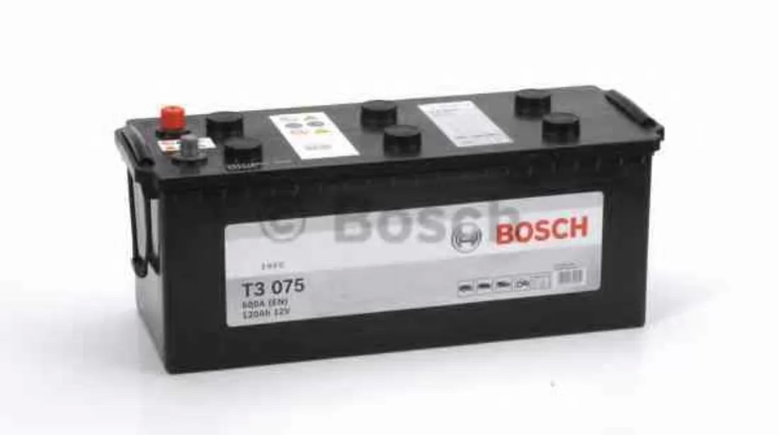 0 092 T30 750 Baterie BOSCH Heavy Duty 12v 120ah 680A BOSCH 