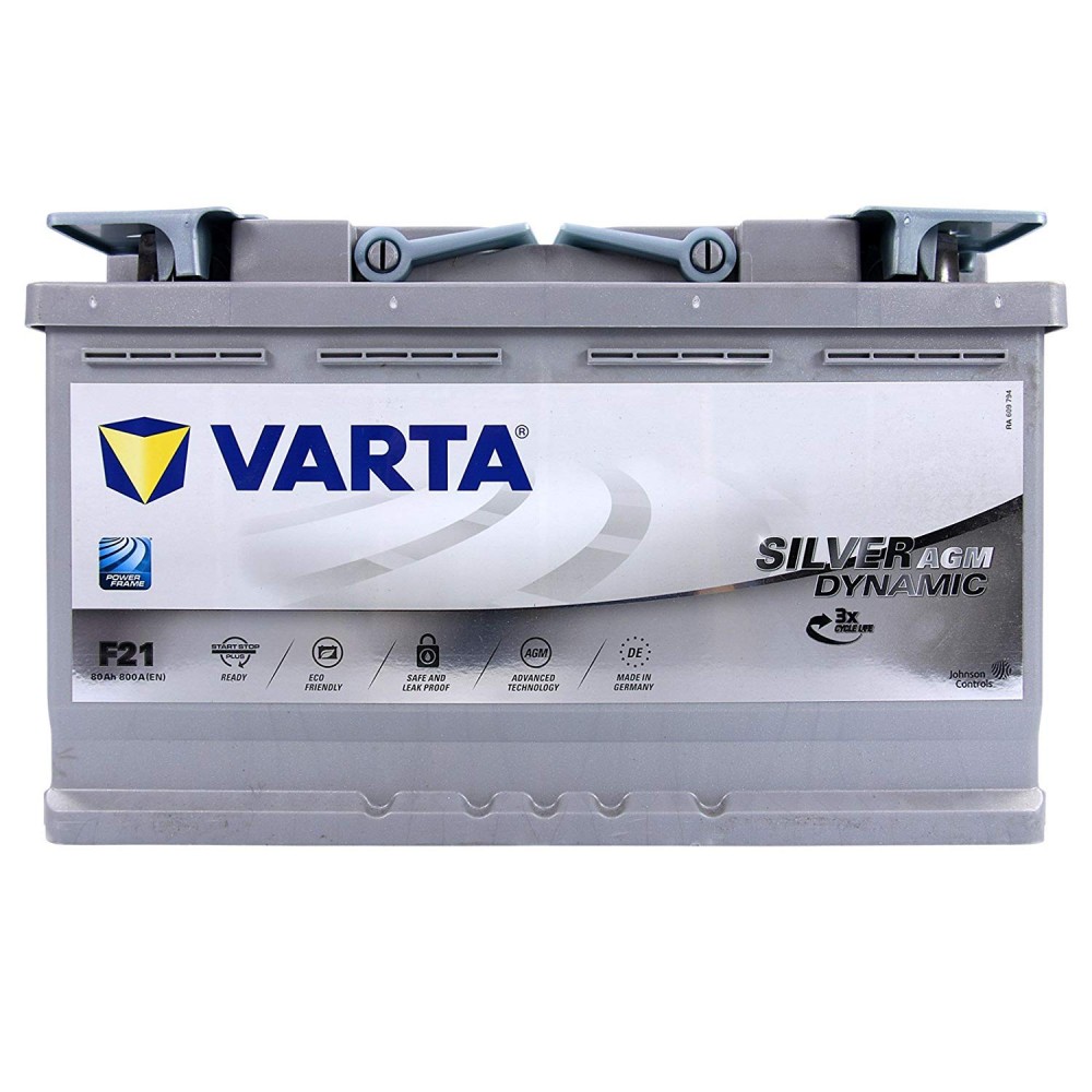 580901080 J382 Baterie VARTA Silver Dinamic Agm Start-Stop Plus 12v 80ah 800A F21 VARTA 