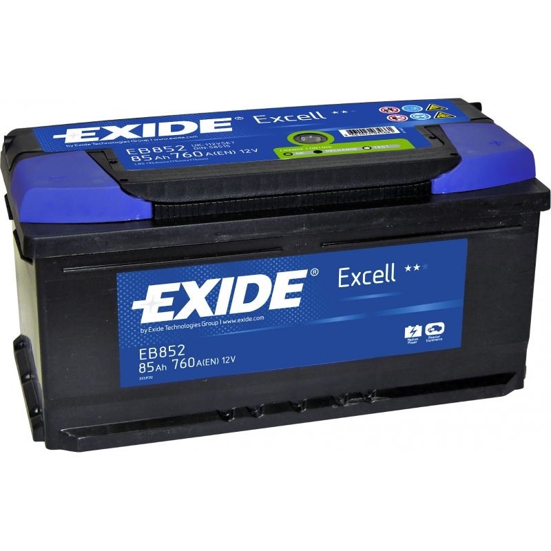 EB852 Baterie EXIDE Excell 12v 85ah 760A EXIDE 