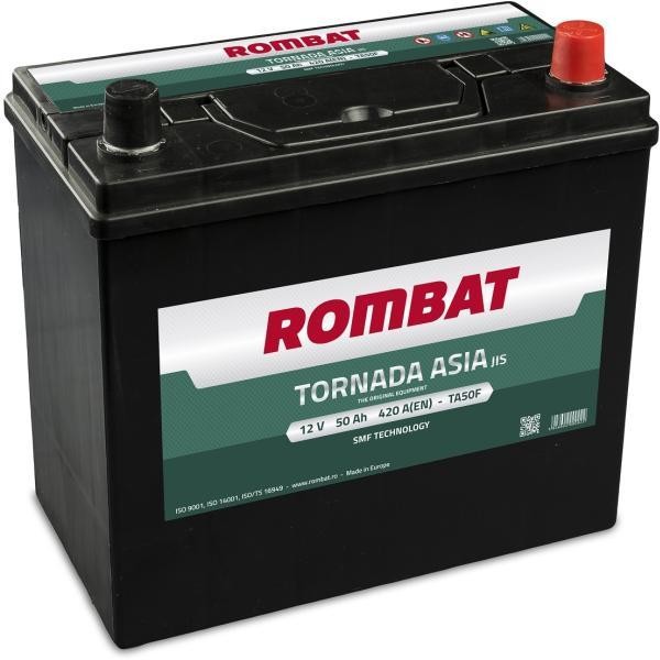55036L0042ROM Baterie ROMBAT Tornada Asia 50ah 420A ROMBAT 