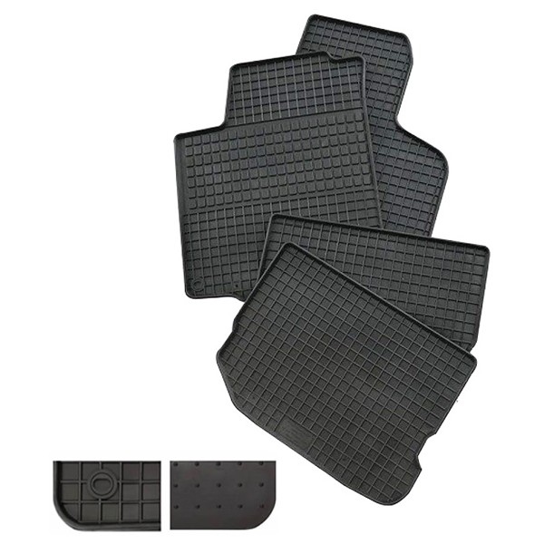 24010PX Set 4 Covorase Cauciuc Fabia I PETEX 