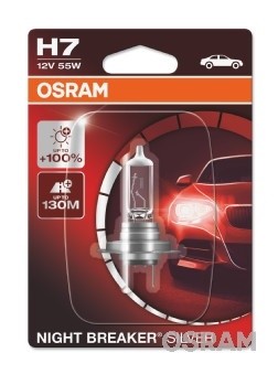 64210NBS Bec Night Breaker Silver H7 12V 55W PX26d OSRAM 