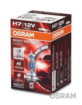 64210NL Bec Osram Night Breaker Laser Next Generation H7 12V 55W PX26d OSRAM 