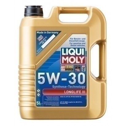 20822 Ulei motor Liqui Moly Longlife-III 5W30 (20822) 5L | Performanta si protectie optima pentru masina t LIQUI MOLY 