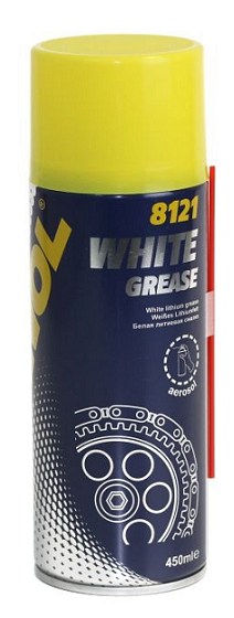 8121 SPRAY VASELINA ALBA 450ML MANNOL 