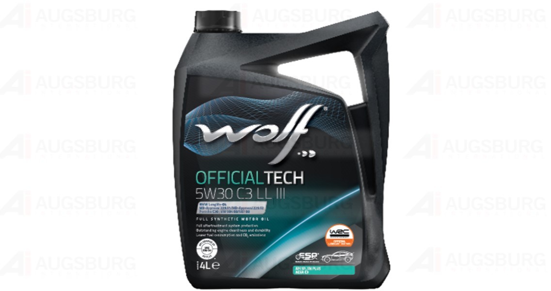 1048180 ULEI MOTOR WOLF OFFICIALTECH 5W30 C3 LL III 4L WOLF 