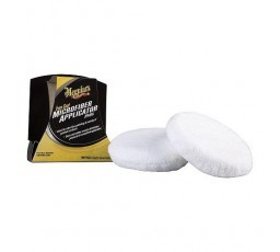 X3080EU Set pad aplicator cu microfibra / 2 buc 12.5 cm MEGUIAR'S 