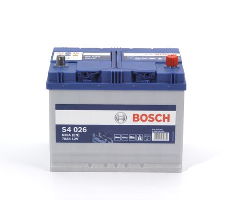 0 092 S40 260 Baterie BOSCH Asia S4 12v 70ah 630A BOSCH 
