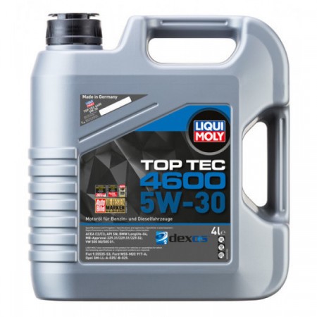 3763 Ulei motor Liqui Moly Top Tec 4600 5W30 4L LIQUI MOLY 