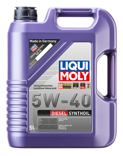 1341 Ulei motor LIQUI MOLY Diesel Synthoil 5W40 5L LIQUI MOLY 