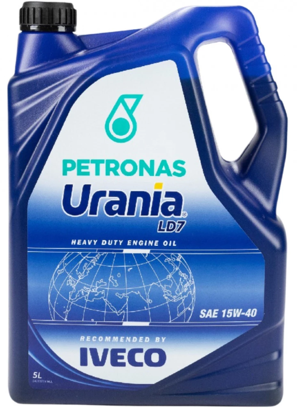 IV13535019 Ulei motor URANIA Petronas Iveco LD7 15W40 5L URANIA 