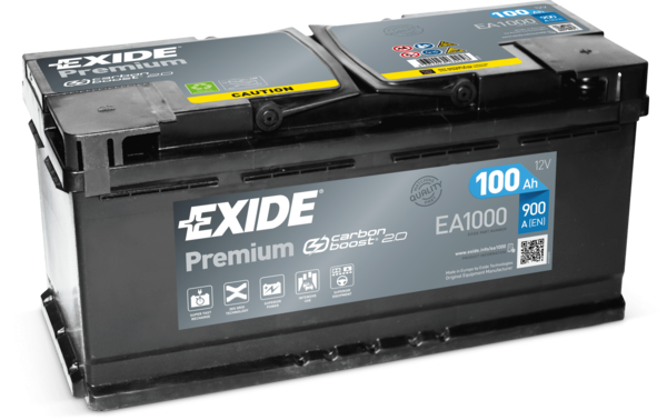 EA1000 Baterie EXIDE Premium 12v 100ah 900A EXIDE 