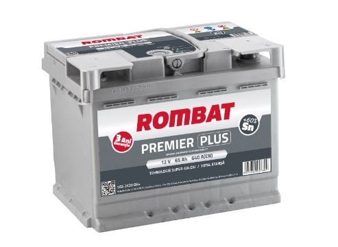 5652K20064ROM Baterie ROMBAT Premier 65ah 640A ROMBAT 