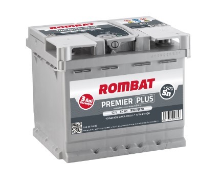 5502K70050ROM Baterie ROMBAT Premier 50ah 500A ROMBAT 