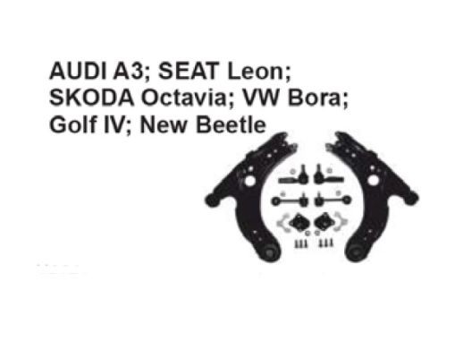 1141001237 Kit brate AUDI A3 , SEAT Leon 1 , SKODA Octavia 1 , VW Bora , Golf IV RINGER 