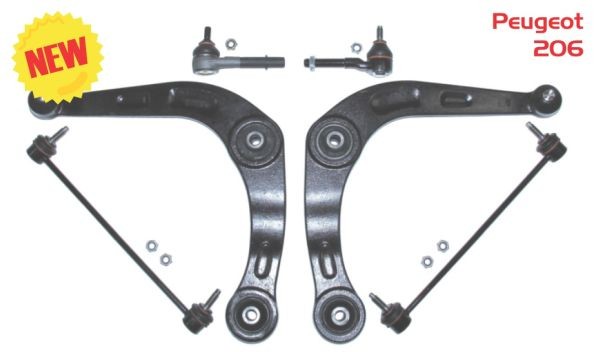 WSS992 Kit brate PEUGEOT 206 , PEUGEOT 207 QWP 