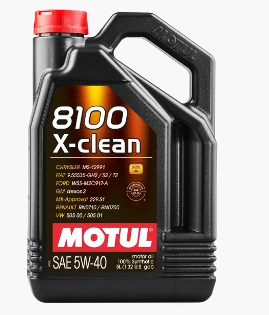Ulei motor MOTUL 5W40 8100 X-Clean 5L