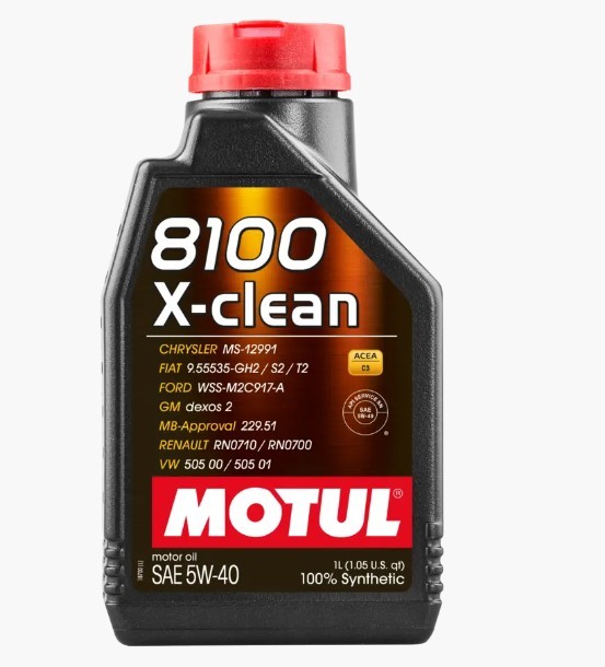 Ulei motor MOTUL 5W40 8100 X-Clean 1L