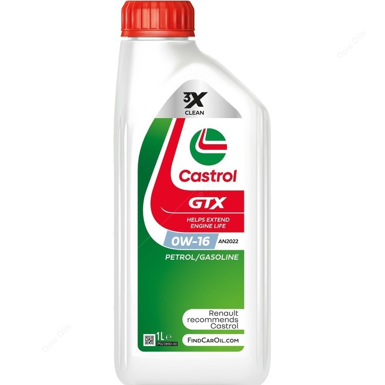 160A25 Ulei motor Castrol GTX 0W16 AN2022 1L CASTROL 