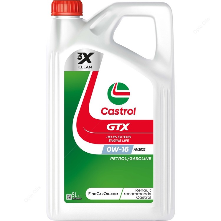 160A26 Ulei motor Castrol GTX 0W16 AN2022 5L CASTROL 