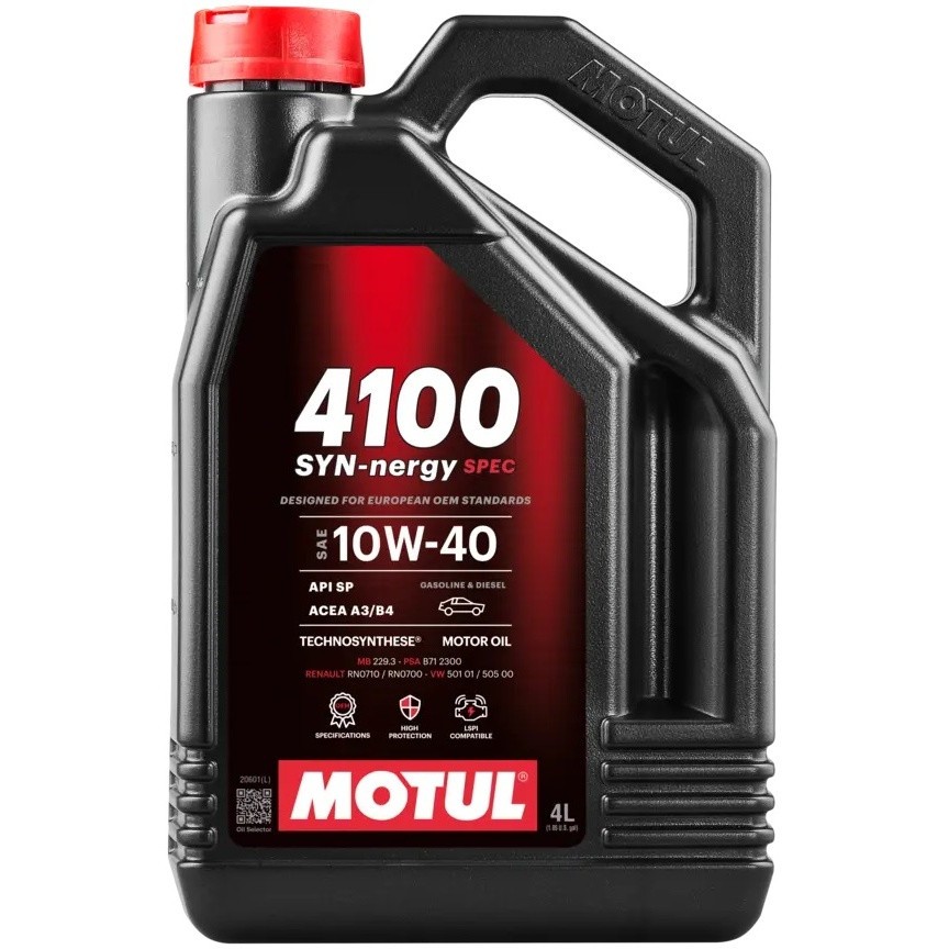 112891 Ulei motor Motul 4100 SYN-ERGIE SPEC 10W40 4L MOTUL 