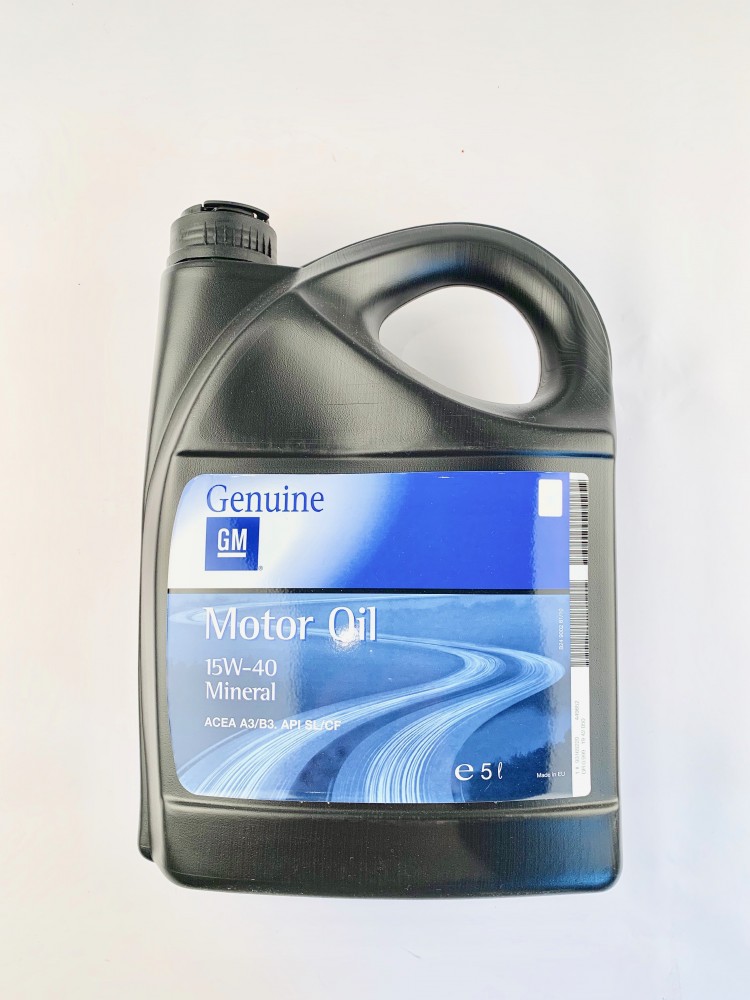 93165220 Ulei motor GM Mineral SL/CF 15W40 5L OPEL 